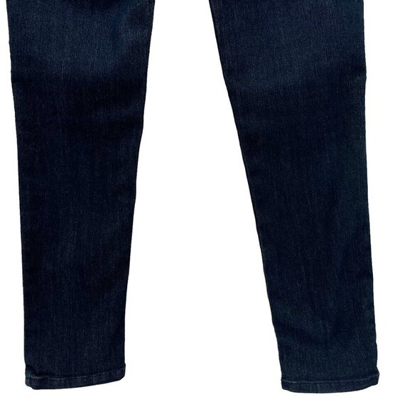 Democracy Ab Technology Distressed Dark Denim Skinny Jeans Womens 4 - Picture 6 of 9